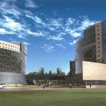 Вид здания МФК «Барвиха-Сити, проект»