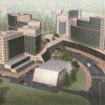 Вид здания МФК «Барвиха-Сити, проект»